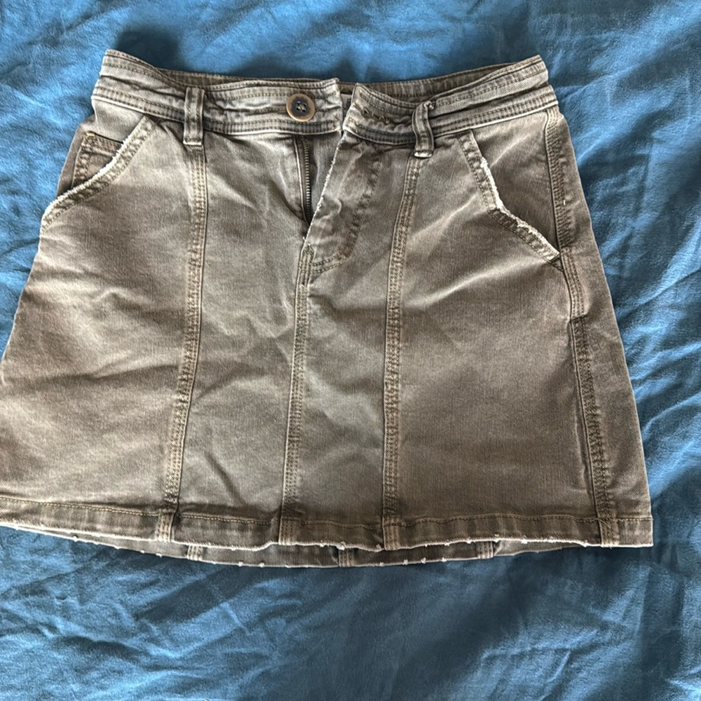 Free People Denim Skirt